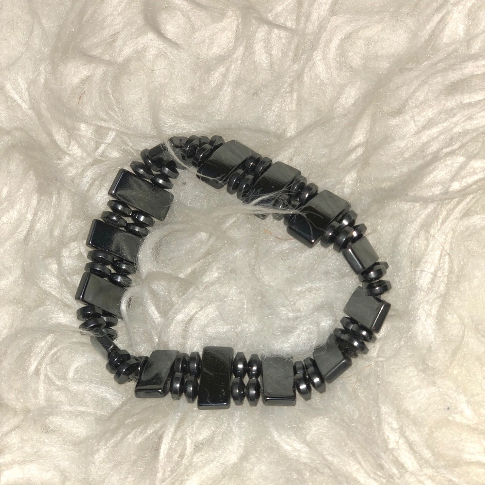 Metallic Bead Bracelet